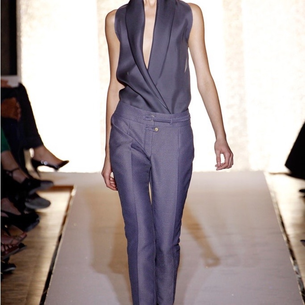 Yves Saint Laurent Trousers Runway spring 2012